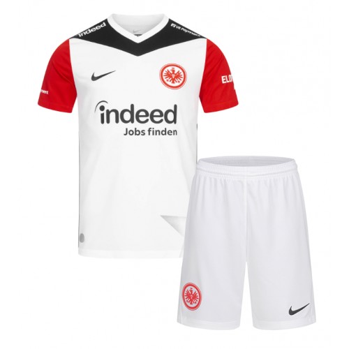 Fotbalové Dres Eintracht Frankfurt Dětské Domácí 2024-25 Krátký Rukáv (+ trenýrky)